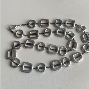 Vintge - Elegant Silver Women's Necklace